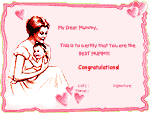 Mothers day certificate 4