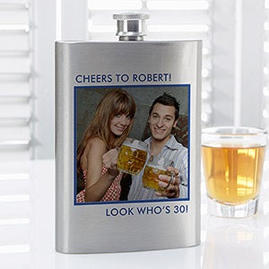 Picture Perfect Personalized Photo Flask