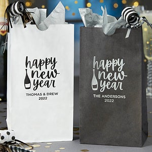 Happy New Year Personalized Goodie Bags