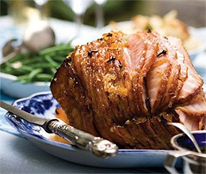 Baked Ham in  Champagne