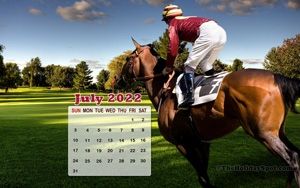 Calendar Wallpaper - July 2022