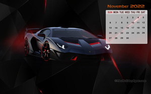 November 2022 Calendar Wallpaper