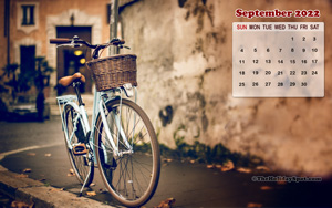 September 2022 HD 1080p Calendar wallpaper
