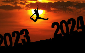 New Year Wallpaper - Jump to 2022