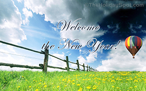 Welcome The New Year
