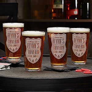 Beer Label Personalized 16oz. Pint Glass