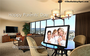 High definition wallpaper of Parents' Day.