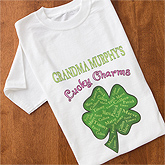 Grandma's Lucky Charms Personalized Apparel