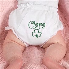 Irish Fancy Pants Embroidered Diaper Cover