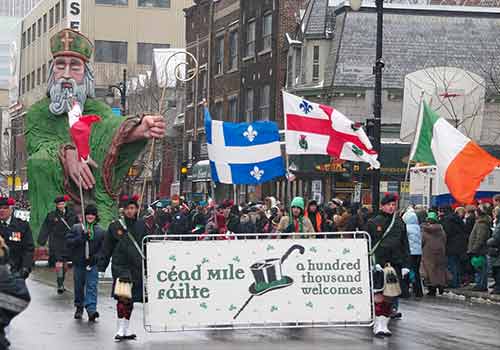 Longest-running and largest Saint Patrick's Day parades in North America