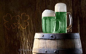Quench your thirst on Paddy's day with this wonderful beer image.