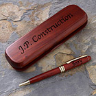 Executive Series© Personalized Rosewood Pen Set