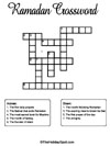 Click here for Ramadan Crossword Puzzle