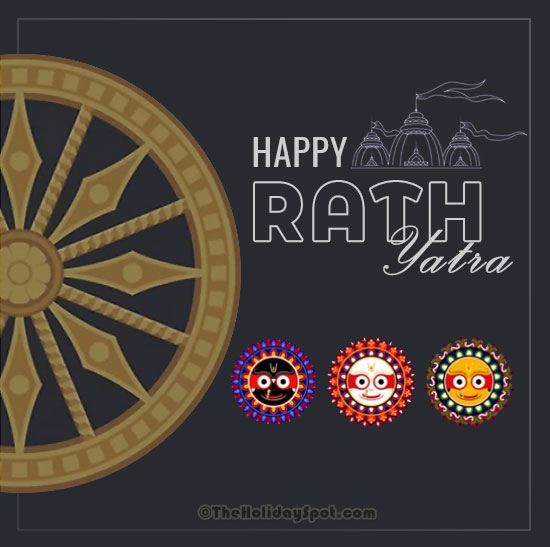 Happy Rath Yatra wishes for Facebook status
