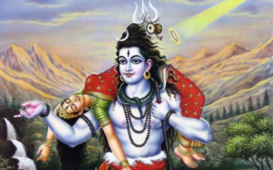 Lord Shiva and Sati