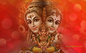 HD Shiva Parivar Wallpaper