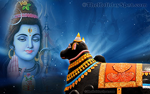 Shivratri Wallpaper - Lord Shiva and Nandi