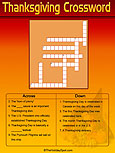 Click here for Color Thanksgiving Crossword