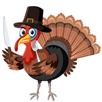 Turkey vector clip art