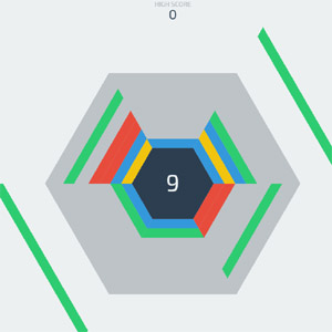 Hextris - Fast paced HTML5 puzzle game