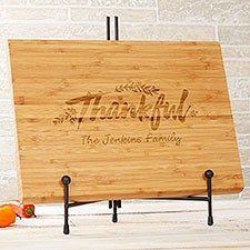 Cozy Home Personalized Bamboo Cutting Board