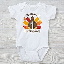 First Thanksgiving Personalized Baby Clothing