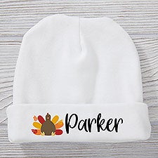 First Thanksgiving Personalized Baby Hat