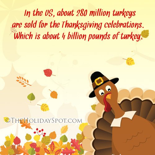 Thanksgiving Trivia about Turkey