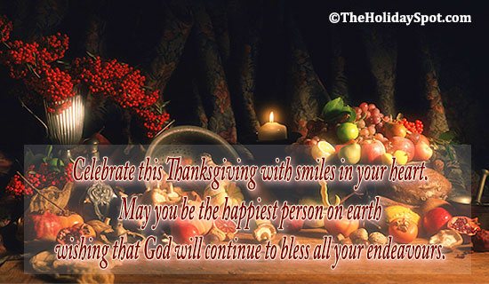 Thanksgiving quotes on blessings