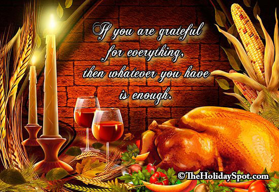 Thanksgiving Quotes Cards