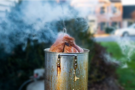 Frying Turkey