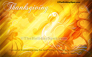  High resolution desktop illustration of Thanksgiving festival