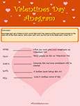 Click here for Valentine's Day Anagram Puzzle