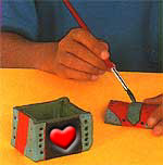 fifth step to create Love Chest for valentines day