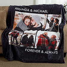 Picture Perfect Personalized Fleece Photo Blanket
