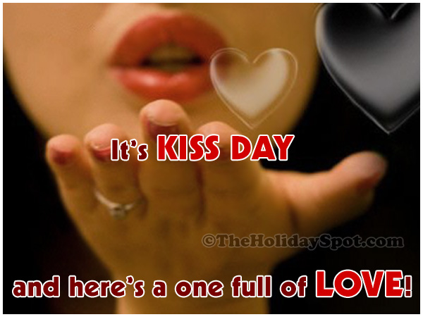 Kiss Day Greeting Card