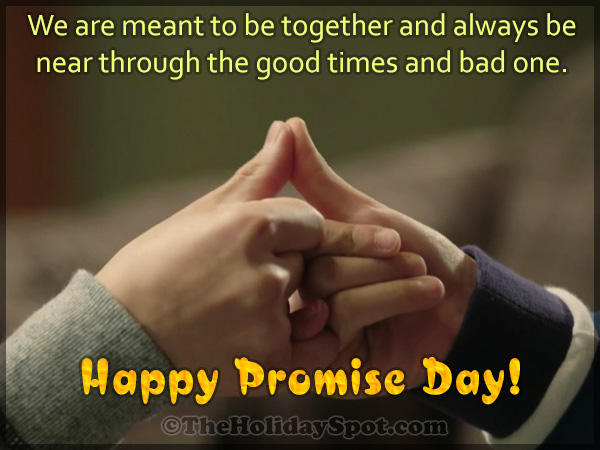 Promise Day Card for WhatsApp