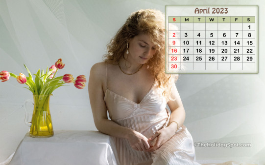 Download HD April 2023 Calendar wallpaper and set it as your desktop or mobile phone background.