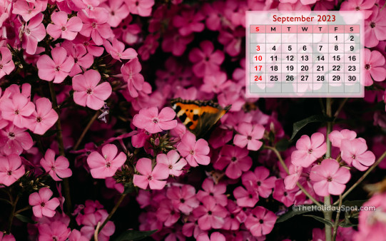 Download HD September 2023 Calendar wallpaper and set it as your desktop or mobile phone background.