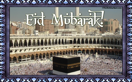 Eid celebration in Mecca