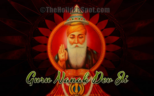 Free HD wallpaper of Guru Nanak Dev Ji for desktop.