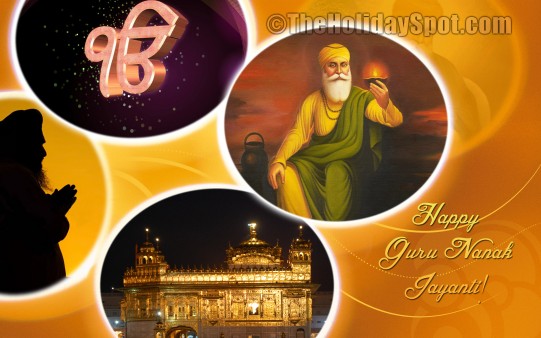 Download free HD Happy Guru Nanak Jayanti Wallpaper