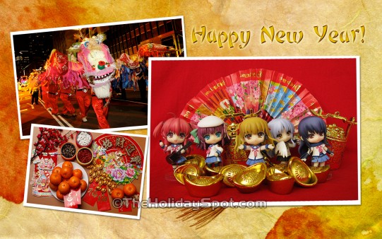 Adorn your desktop or PC with this beautiful HD Chinese New Year wallpaper.