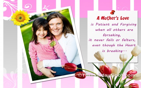 Free Mother's Day wallpaper for your desktop