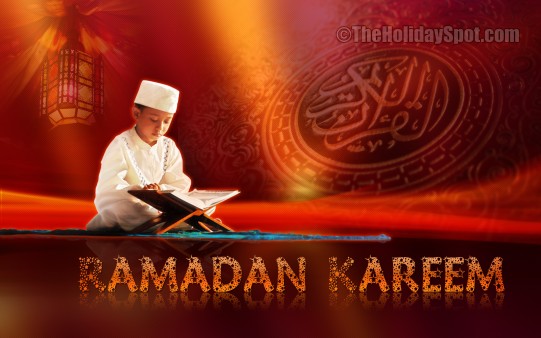 Adorn your desktop with this beautiful HD wallpaper of Ramadan