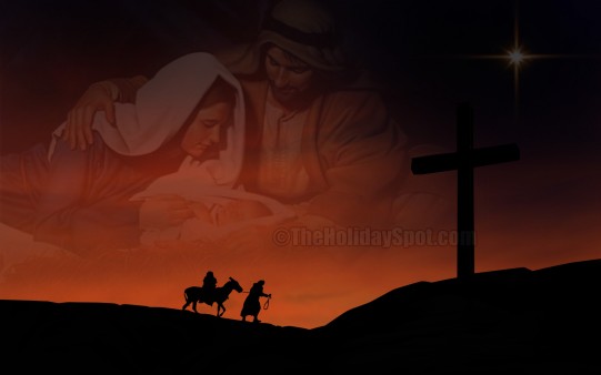 Download this wallpaper of Jesus and celebrate this holy Christmas through set this wallpaper as your desktop background