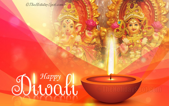 Download this HD Diwali wallpaper of Lakshmi, Ganesh and Diya. Set it as wallpaper of your pc, mobile phone and tablet.