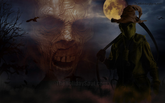 Download this HD wallpaper of demons at Halloween night. Set it as
background of your pc, mobile phone and tablet.
