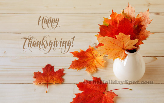 Thanksgiving Wishes - Wallpapers from TheHolidaySpot