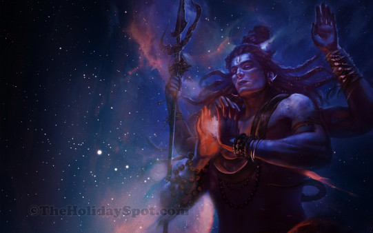 HD wallpaper of Lord Shiva for your desktop or Mobile Phone background.